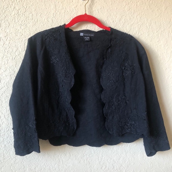 Casual Studio Black Jacket - Picture 1 of 6